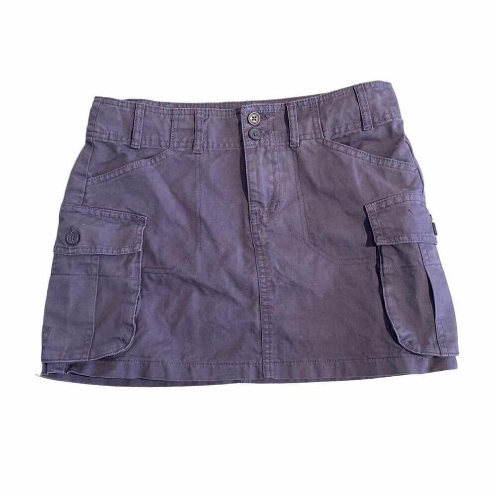 Brandy Melville Beverly Cargo Mini Skirt Purple Cotton